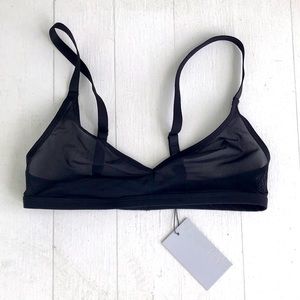 Negative Sieve non-wire bra - black size 0
